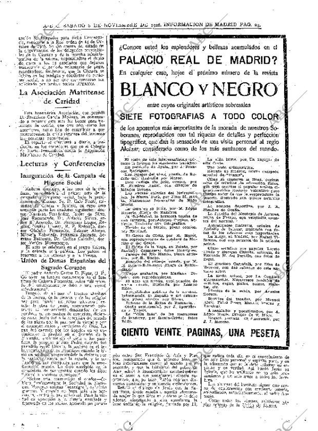 ABC MADRID 06-11-1926 página 23