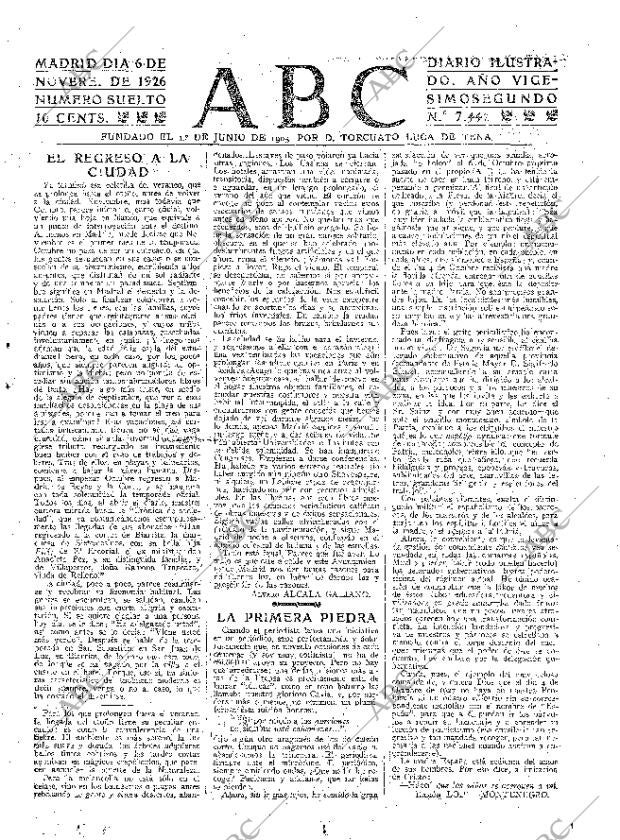 ABC MADRID 06-11-1926 página 3