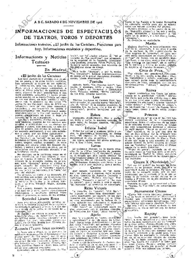 ABC MADRID 06-11-1926 página 33