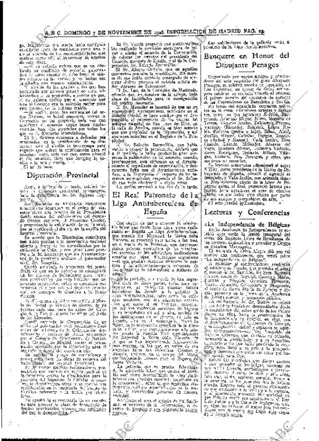 ABC MADRID 07-11-1926 página 23