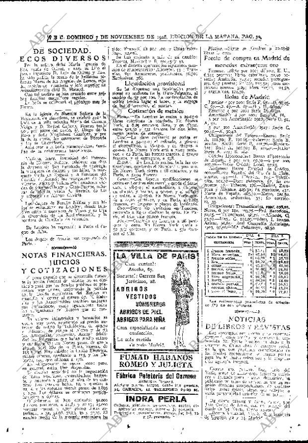 ABC MADRID 07-11-1926 página 30