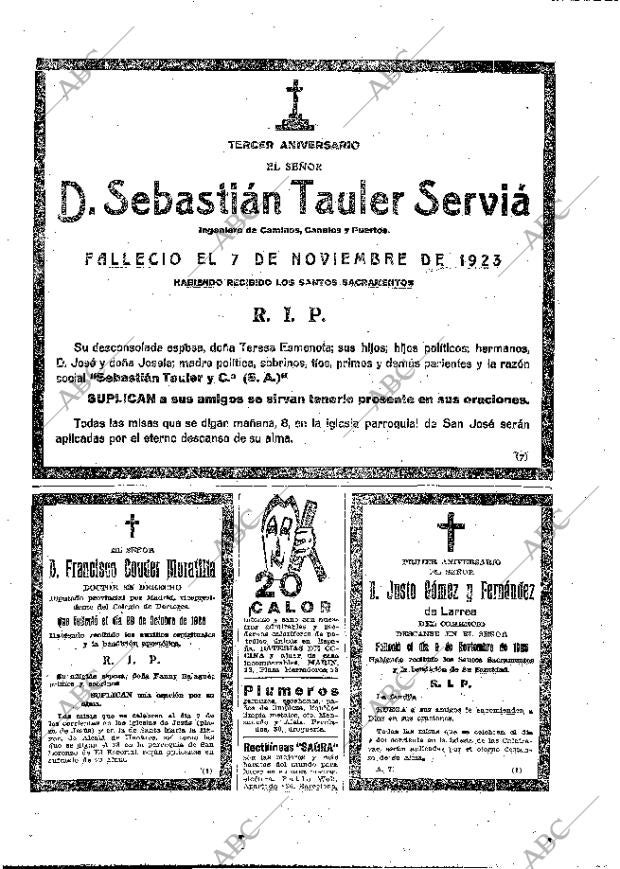 ABC MADRID 07-11-1926 página 41