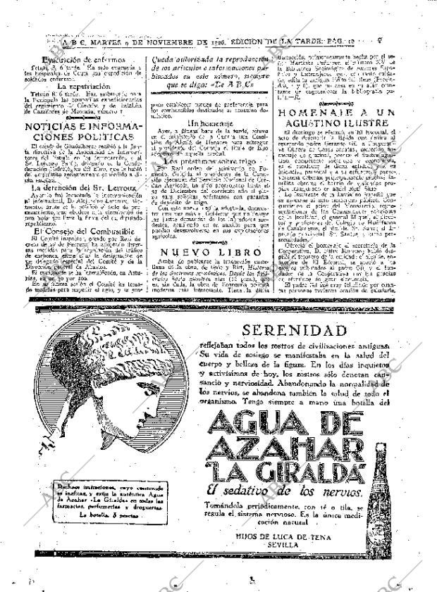 ABC MADRID 09-11-1926 página 16