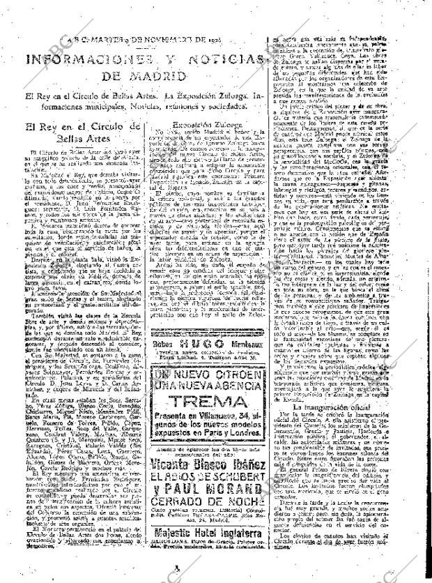 ABC MADRID 09-11-1926 página 17