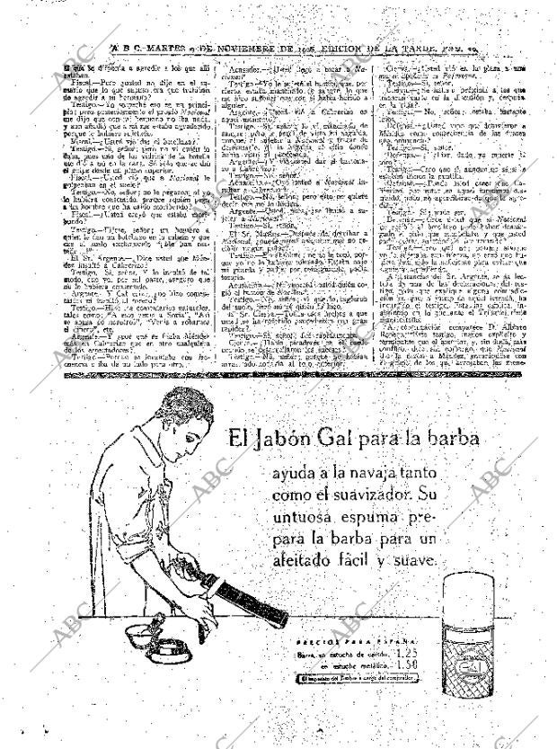 ABC MADRID 09-11-1926 página 20