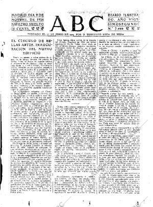 ABC MADRID 09-11-1926 página 3