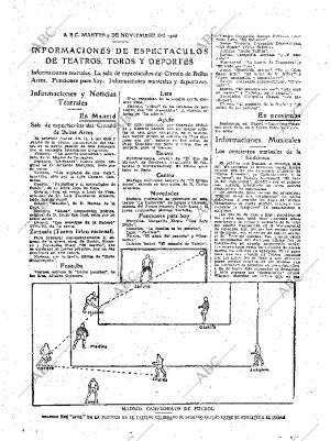 ABC MADRID 09-11-1926 página 31