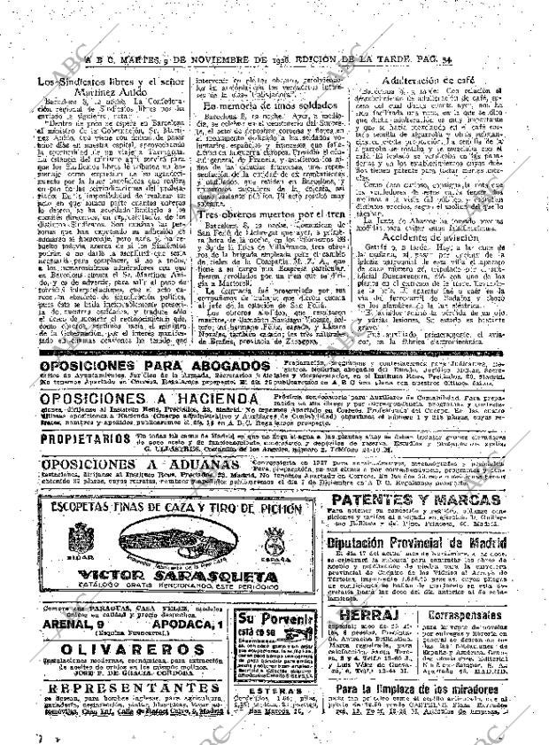 ABC MADRID 09-11-1926 página 34