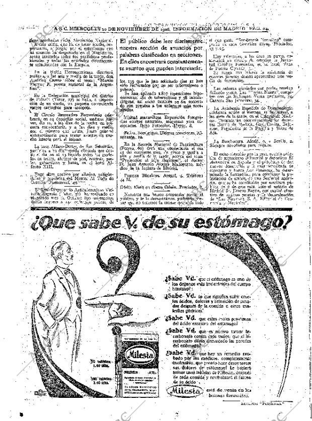 ABC MADRID 10-11-1926 página 24