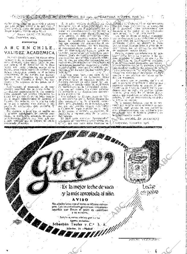 ABC MADRID 11-11-1926 página 14