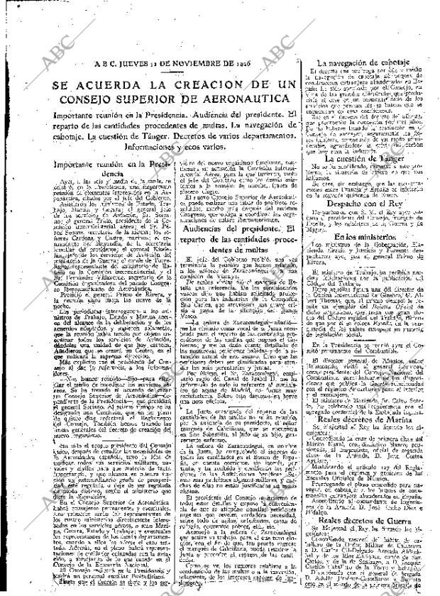 ABC MADRID 11-11-1926 página 17