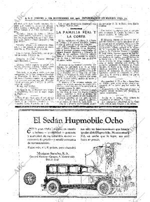 ABC MADRID 11-11-1926 página 22