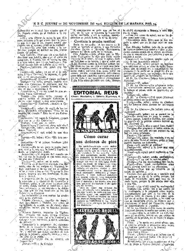ABC MADRID 11-11-1926 página 24
