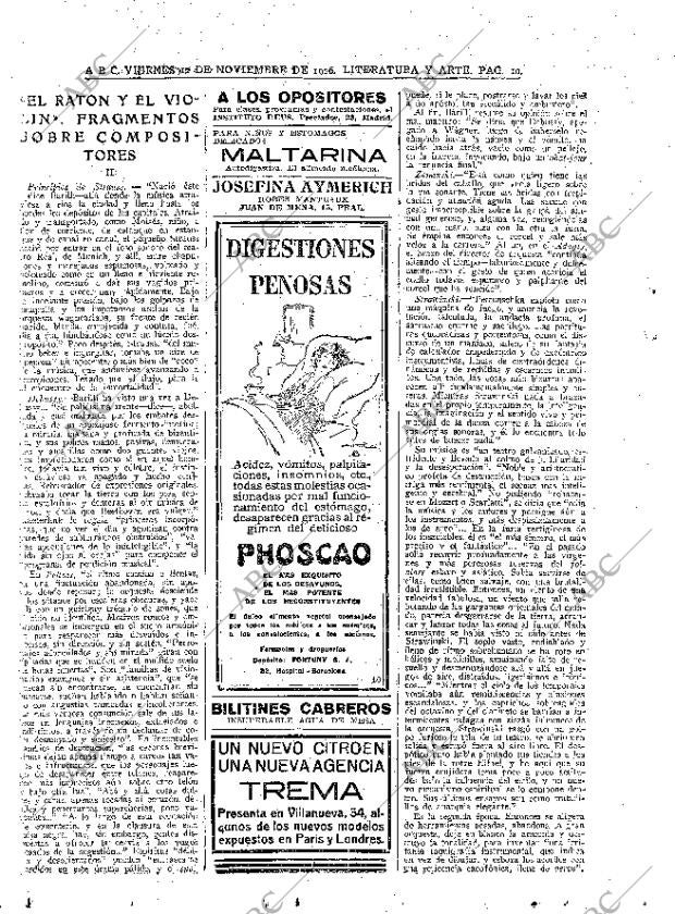 ABC MADRID 12-11-1926 página 10