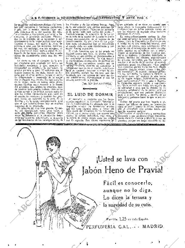 ABC MADRID 12-11-1926 página 6