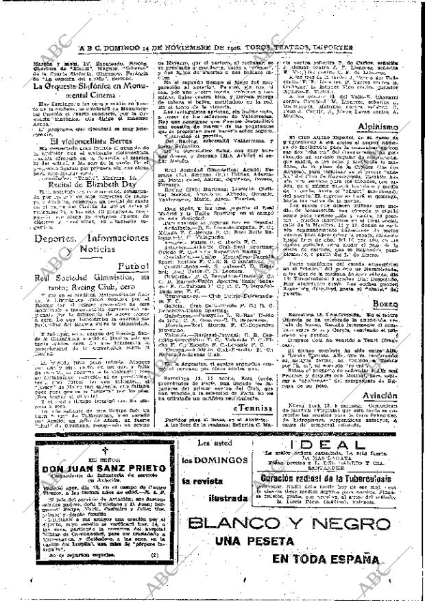 ABC MADRID 14-11-1926 página 38