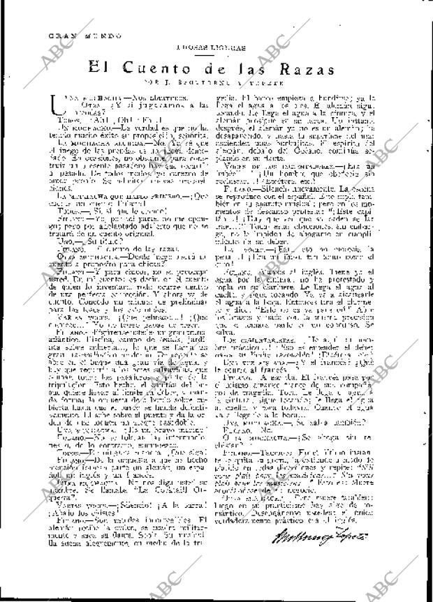 BLANCO Y NEGRO MADRID 14-11-1926 página 72