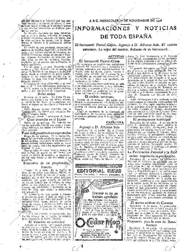 ABC MADRID 17-11-1926 página 25