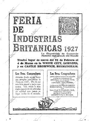 ABC MADRID 17-11-1926 página 45