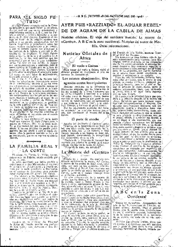 ABC MADRID 18-11-1926 página 21