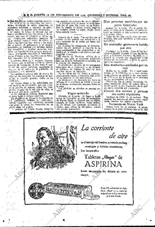 ABC MADRID 18-11-1926 página 28