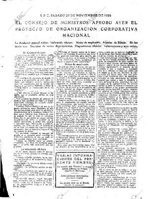 ABC MADRID 20-11-1926 página 15