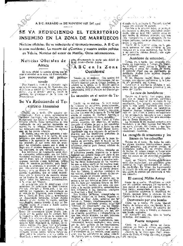 ABC MADRID 20-11-1926 página 19