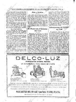 ABC MADRID 20-11-1926 página 22