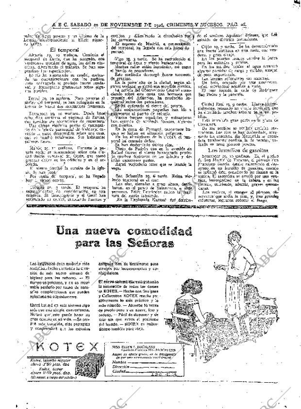 ABC MADRID 20-11-1926 página 26