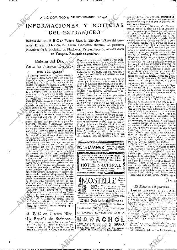 ABC MADRID 21-11-1926 página 34