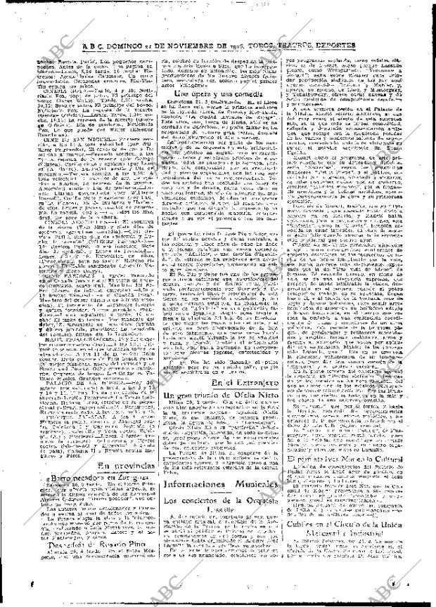 ABC MADRID 21-11-1926 página 38