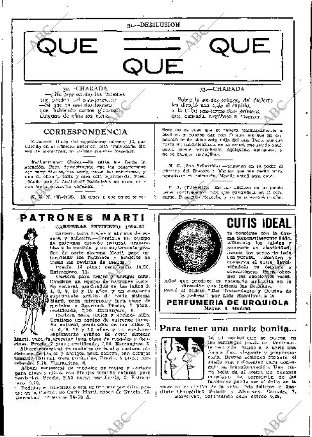BLANCO Y NEGRO MADRID 21-11-1926 página 12