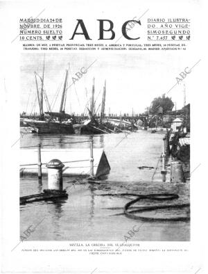 ABC MADRID 24-11-1926 página 1