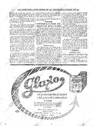 ABC MADRID 24-11-1926 página 20