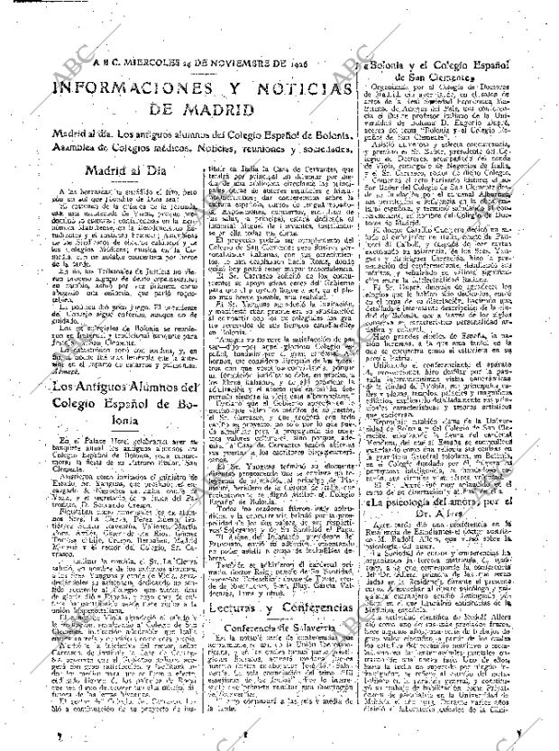 ABC MADRID 24-11-1926 página 21