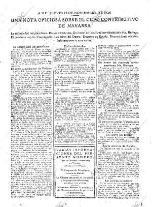 ABC MADRID 25-11-1926 página 15