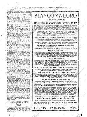 ABC MADRID 25-11-1926 página 17