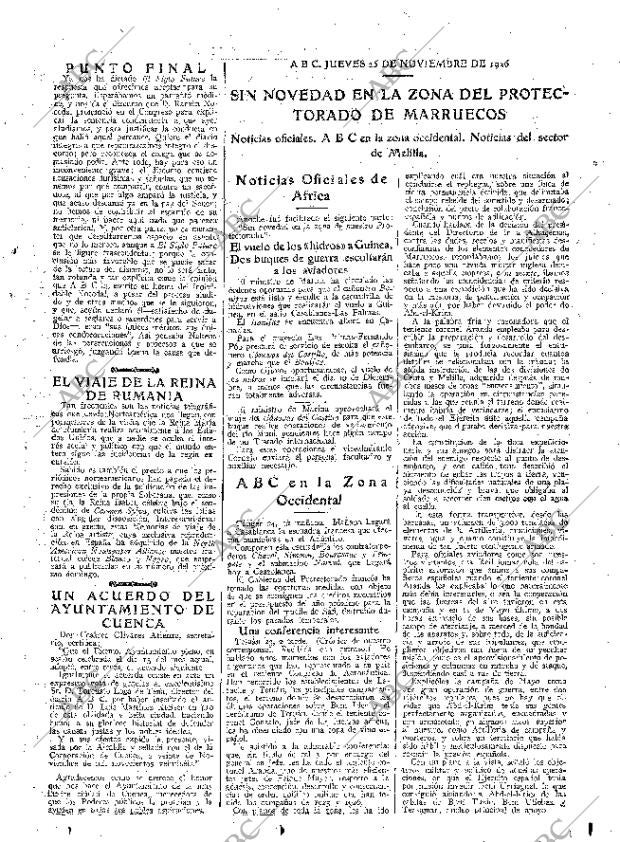 ABC MADRID 25-11-1926 página 19