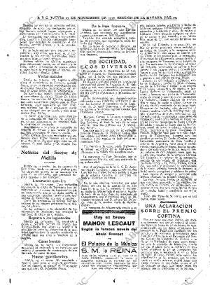 ABC MADRID 25-11-1926 página 20