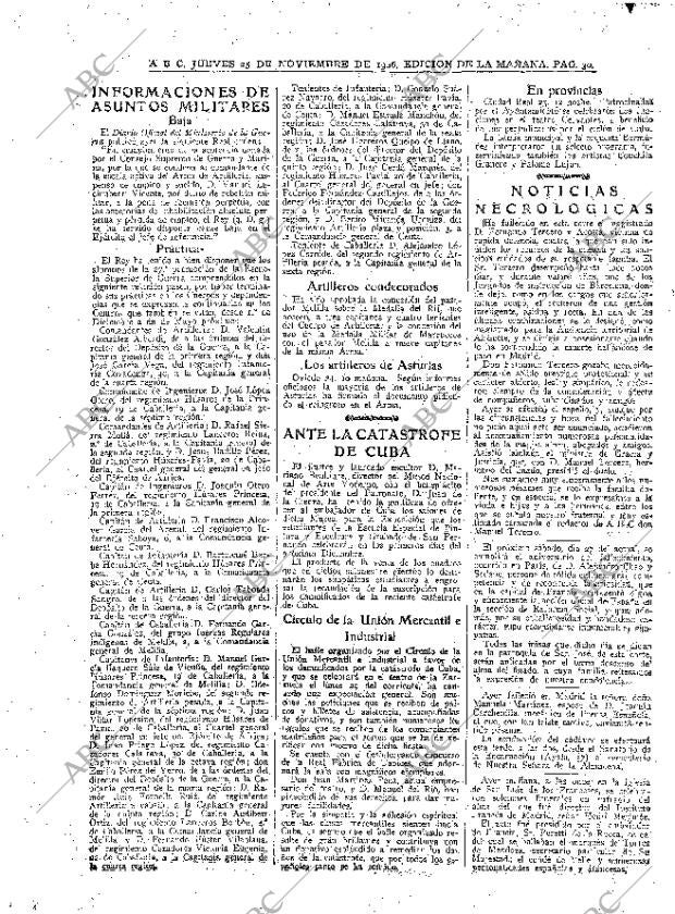 ABC MADRID 25-11-1926 página 30
