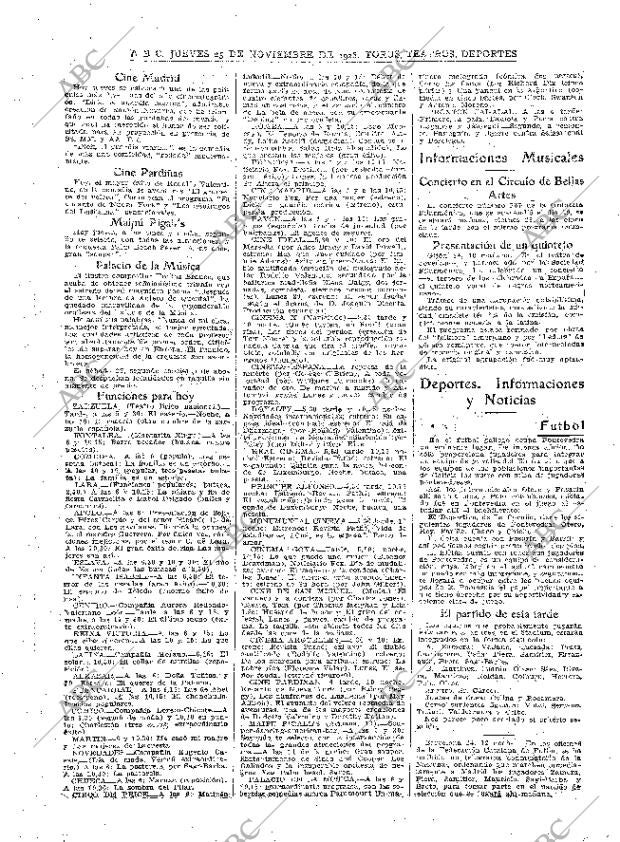 ABC MADRID 25-11-1926 página 33