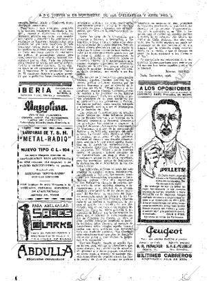 ABC MADRID 25-11-1926 página 4