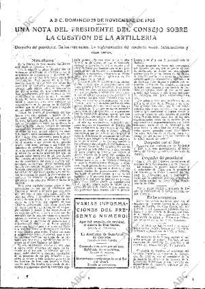 ABC MADRID 28-11-1926 página 15