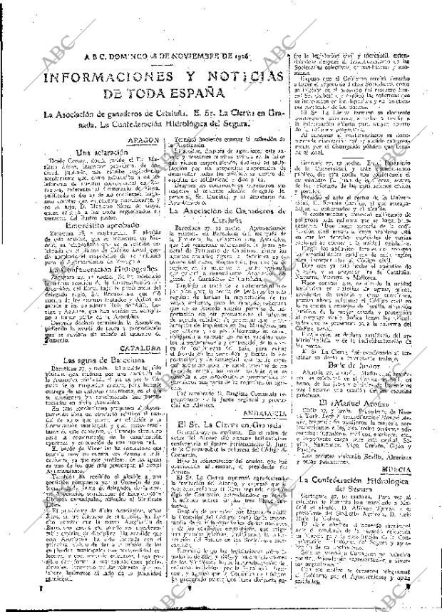 ABC MADRID 28-11-1926 página 27