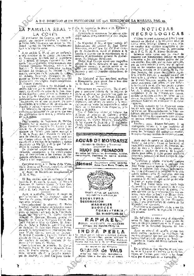 ABC MADRID 28-11-1926 página 29