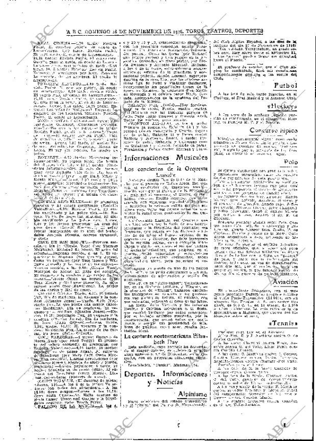 ABC MADRID 28-11-1926 página 36