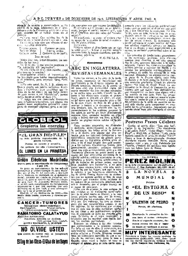 ABC MADRID 02-12-1926 página 8