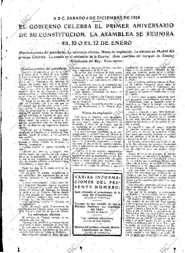 ABC MADRID 04-12-1926 página 15