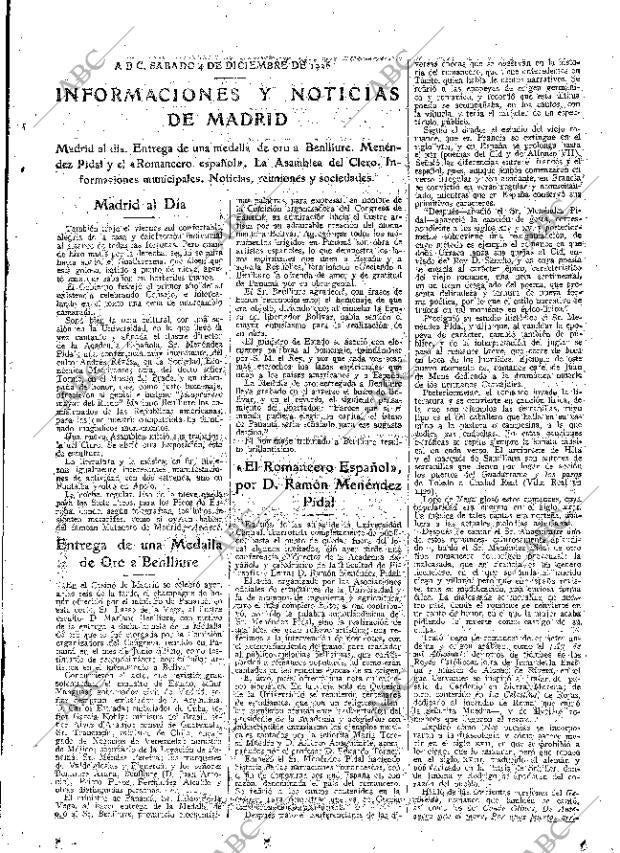 ABC MADRID 04-12-1926 página 19