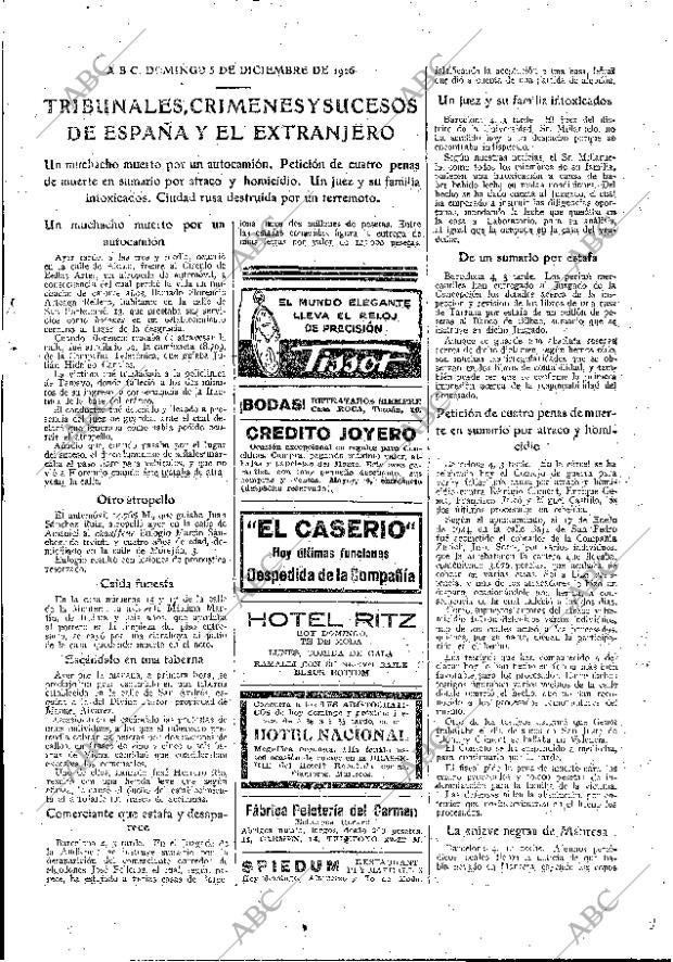 ABC MADRID 05-12-1926 página 23